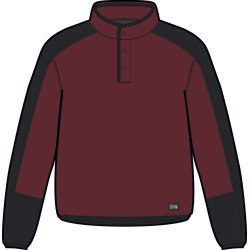 Camplife Snap Neck Pullover Woman