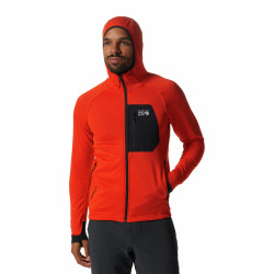 Polartec® Power Grid Full Zip Man Hoody