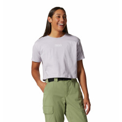 MHW Logo Crop Woman SS T-Shirt