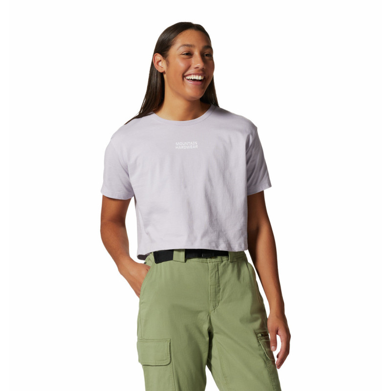 MHW Logo Crop Woman SS T-Shirt