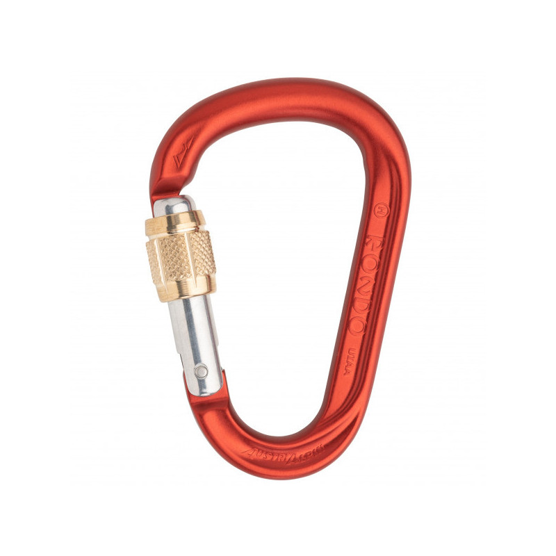 HMS RONDO GI Alloy Screwlock Red Anodized | 23 kN