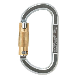 Asymm Oval XL Steel 2-W.-Autol Zinc Plated 38Kn