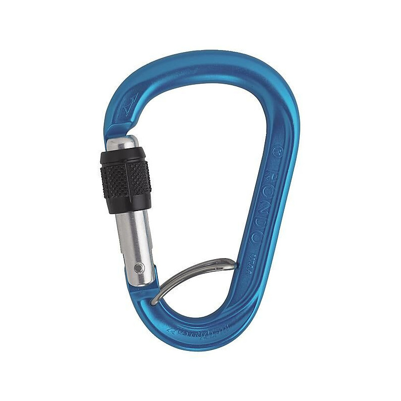 HMS RONDO Alloy Screwlock Selfie Blue  Anodized | 23 kN