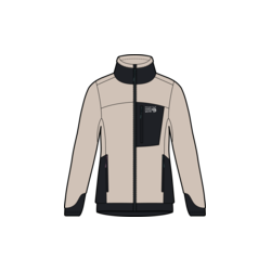 Polartec® High Loft™ Woman Jacket - Talc