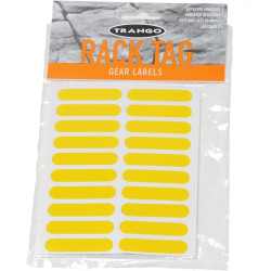 Rack Tags - Yellow Pack