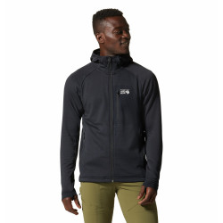 Polartec® Power Grid™ Full Zip Hoody/Men'S/Black