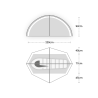 Helm Compact 1 Tent Taille unique New