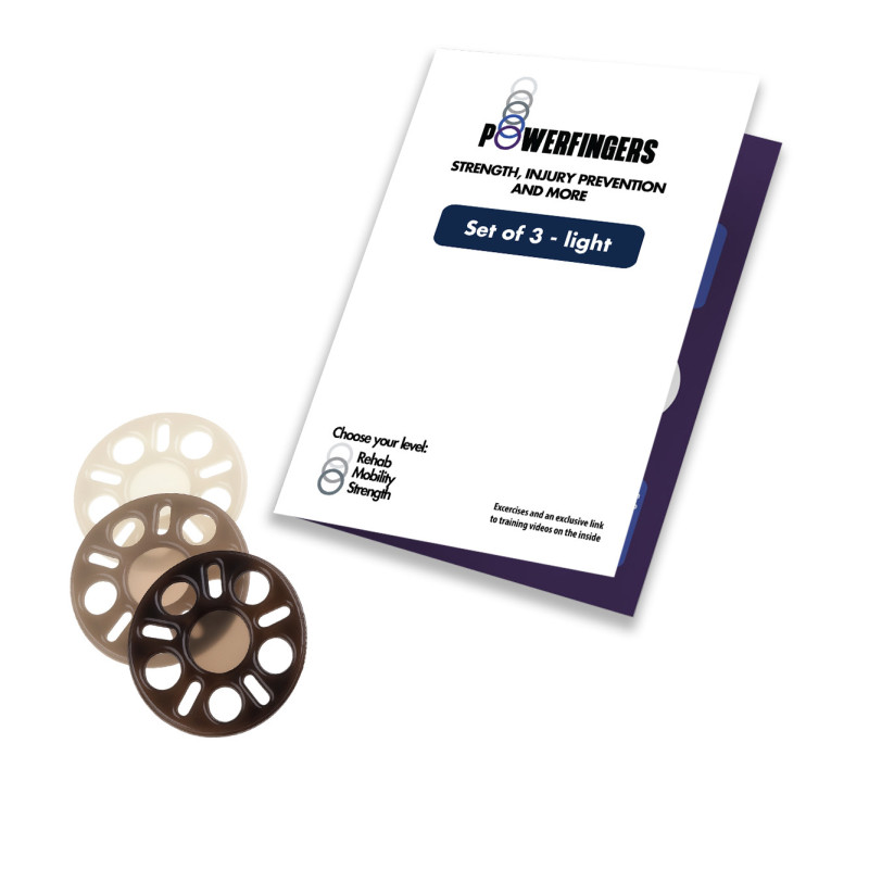 Powerfingers Light Set of 3 discs