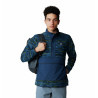Microchill™ Pullover - Dark Caspian Stria Print Man