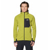 Polartec® Power Grid™ Full Zip Hoody - Moon Moss Heather Man