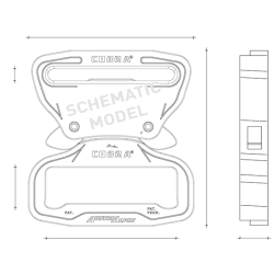 COBRA The Original 25 mm I BLACK ktl