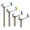 SIKO.FX Steel Icescrew GREEN Knob 21 cm