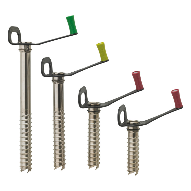 SIKO.FX Steel Icescrew YELLOW Knob 17 cm